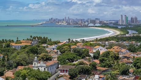 Atrações em Olinda - Vista panorâmica Atrações em Olinda - Vista panorâmica